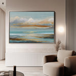 Abstract 1733 Canvas Art 60 x 40 cm / Black