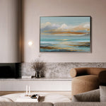 Abstract 1733 Canvas Art 60 x 40 cm / Black