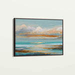 Abstract 1733 Canvas Art 60 x 40 cm / Black