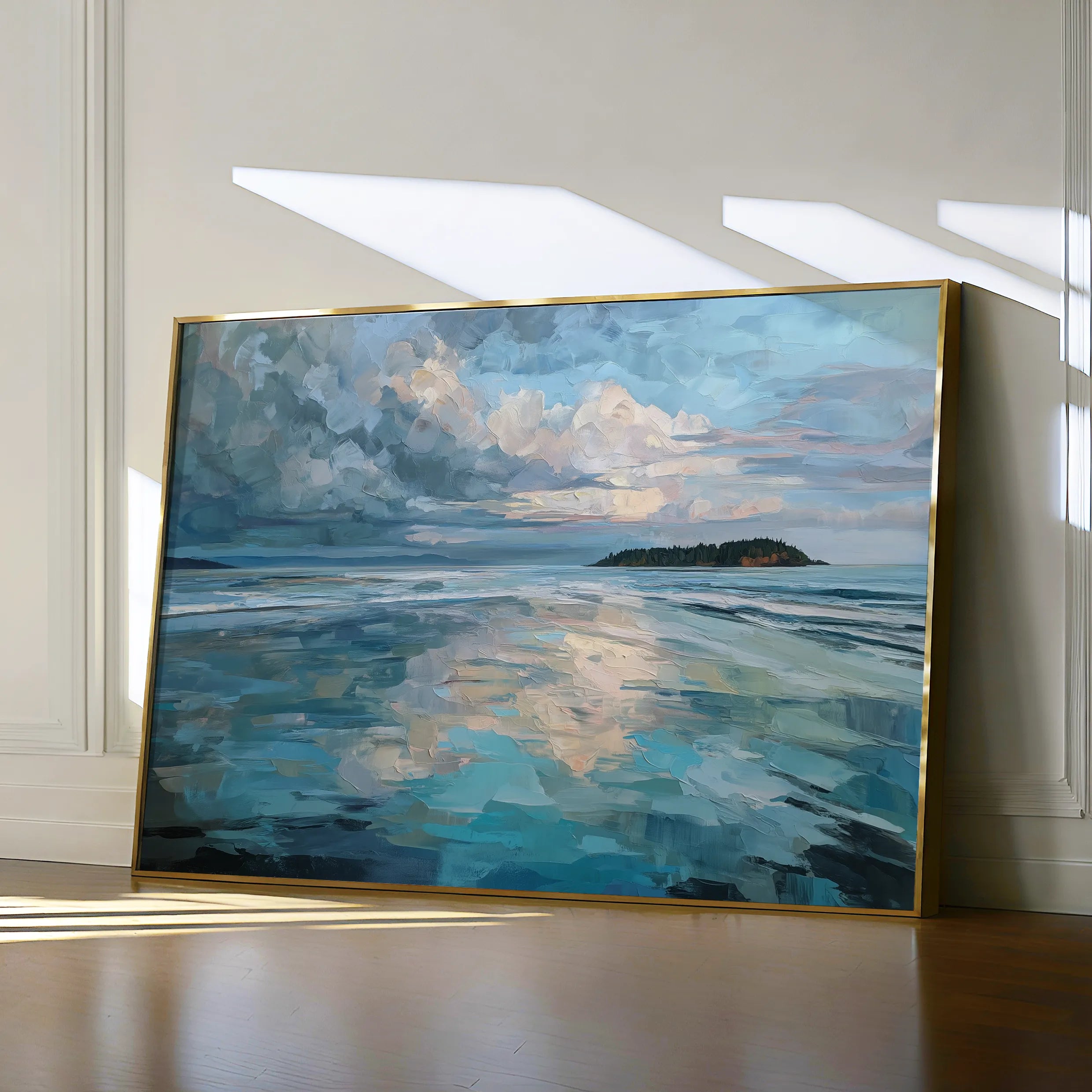 Abstract 1734 Canvas Art 60 x 40 cm / Black