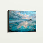 Abstract 1734 Canvas Art 60 x 40 cm / Black
