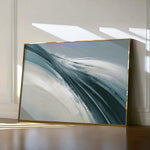 Abstract 1735 Canvas Art 60 x 40 cm / Black