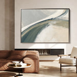 Abstract 1736 Canvas Art 60 x 40 cm / Black