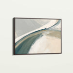 Abstract 1736 Canvas Art 60 x 40 cm / Black