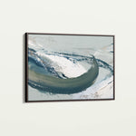 Abstract 1737 Canvas Art 60 x 40 cm / Black