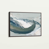 Abstract 1737 Canvas Art 60 x 40 cm / Black