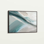 Abstract 1738 Canvas Art 60 x 40 cm / Black
