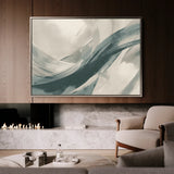 Abstract 1739 Canvas Art 60 x 40 cm / Black