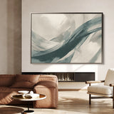 Abstract 1739 Canvas Art 60 x 40 cm / Black