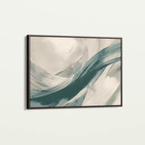 Abstract 1739 Canvas Art 60 x 40 cm / Black
