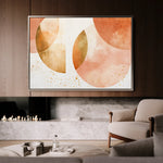Boho 174 Canvas Art 60 x 40 cm / Black