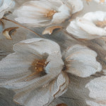 Floral 174 Canvas Art 60 x 40 cm / Black