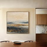 Abstract 1743 Canvas Art 60 x 60 cm / Black