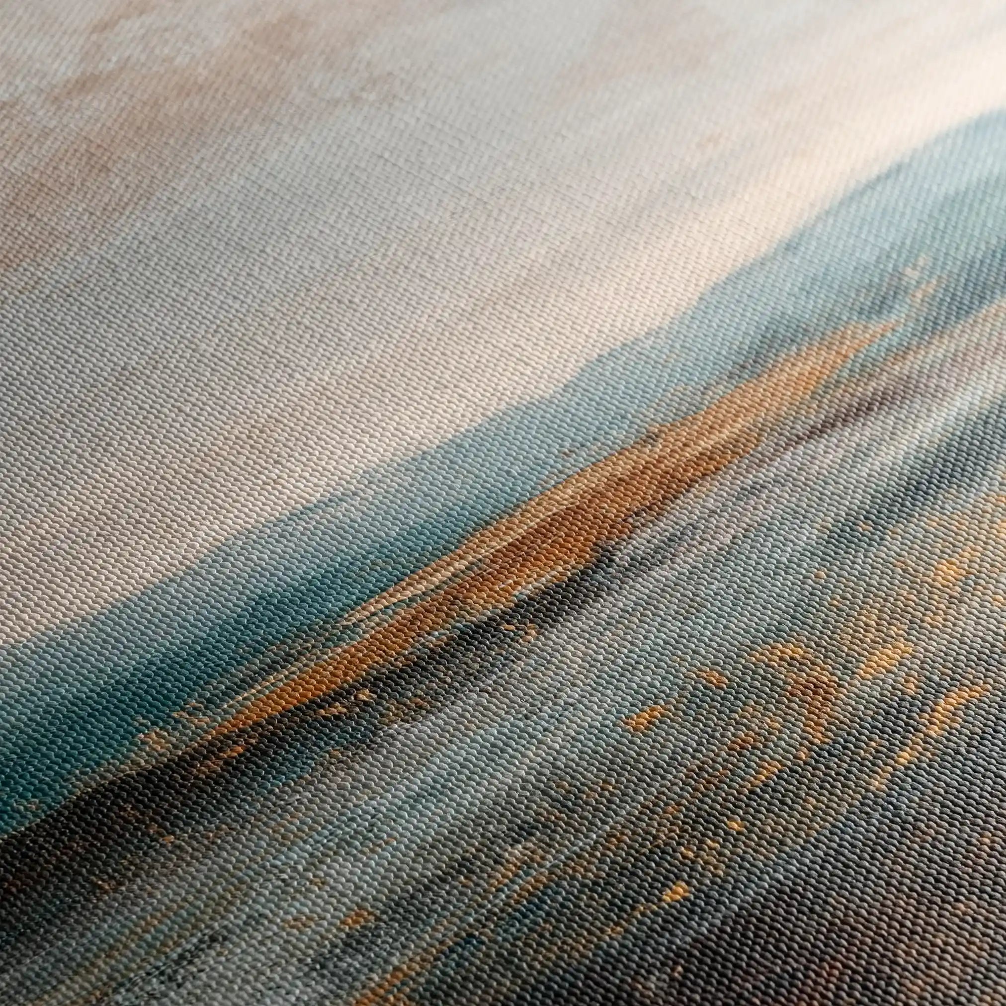 Abstract 1744 Canvas Art 60 x 40 cm / Black