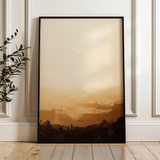 Abstract 1745 Canvas Art 60 x 40 cm / Black