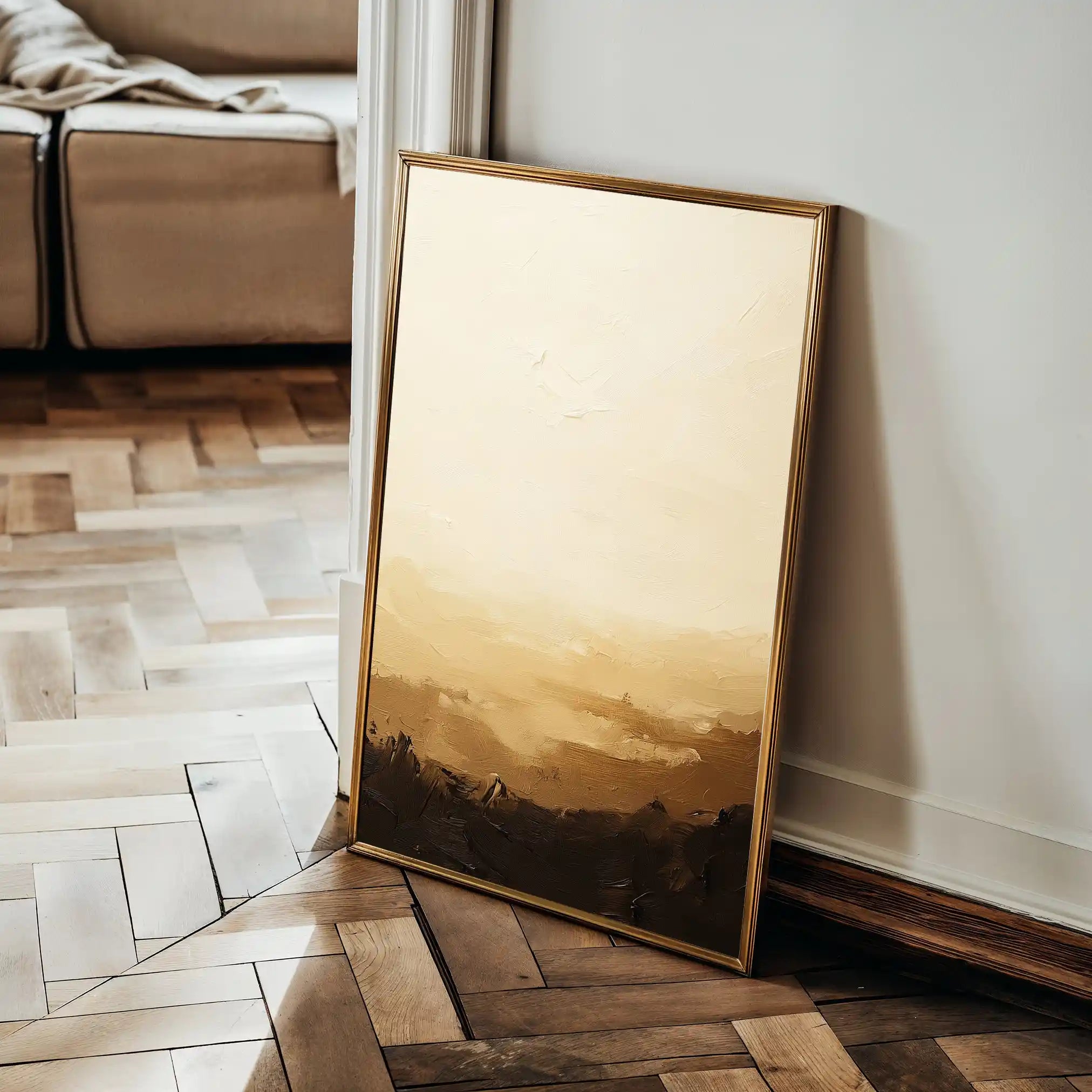 Abstract 1745 Canvas Art 60 x 40 cm / Black