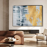 Abstract 175 Canvas Art 60 x 40 cm / Black