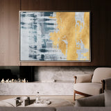 Abstract 175 Canvas Art 60 x 40 cm / Black