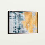 Abstract 175 Canvas Art 60 x 40 cm / Black