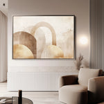 Boho 175 Canvas Art 60 x 40 cm / Black