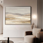 Abstract 1753 Canvas Art 60 x 40 cm / Black