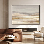 Abstract 1753 Canvas Art 60 x 40 cm / Black