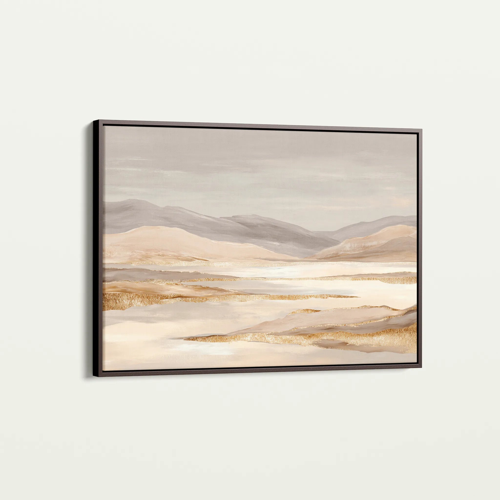 Abstract 1753 Canvas Art 60 x 40 cm / Black