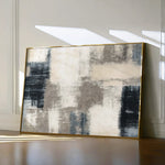 Abstract 176 Canvas Art 60 x 40 cm / Black
