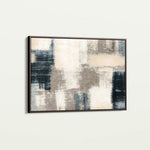 Abstract 176 Canvas Art 60 x 40 cm / Black