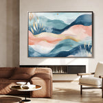 Boho 176 Canvas Art 60 x 40 cm / Black