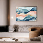 Boho 176 Canvas Art 60 x 40 cm / Black