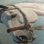 Horses 176 Canvas Art 60 x 40 cm / Black