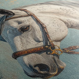 Horses 176 Canvas Art 60 x 40 cm / Black