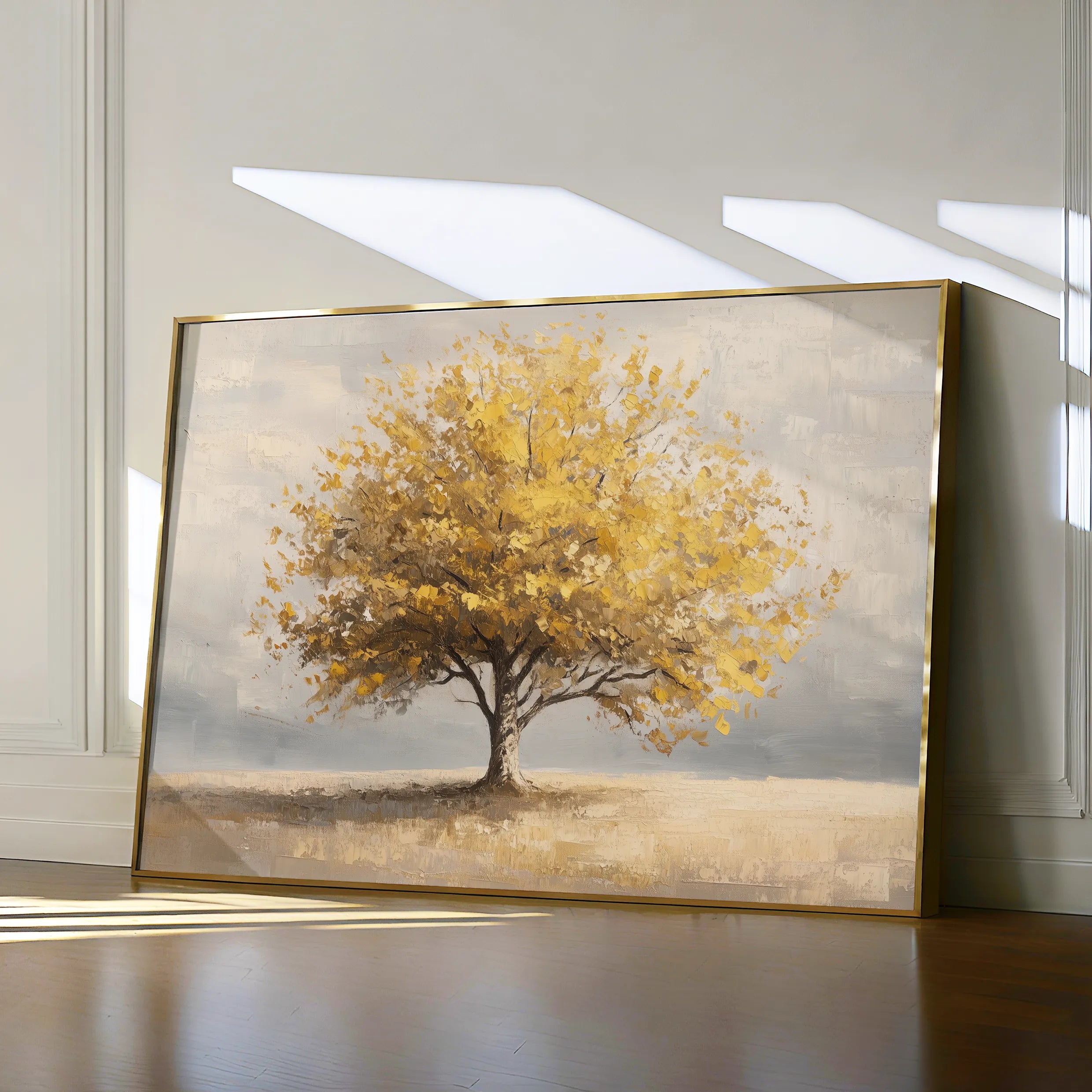 Landscape 176 Canvas Art 60 x 40 cm / Black