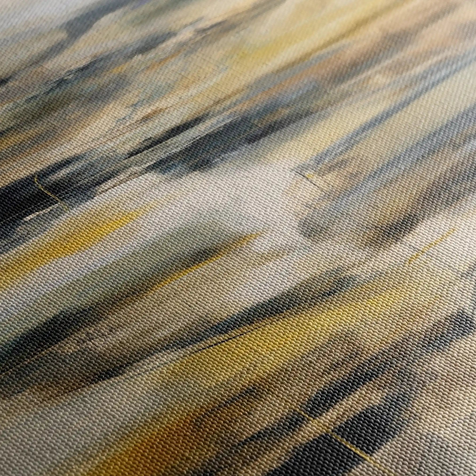 Abstract 1766 Canvas Art 60 x 40 cm / Black