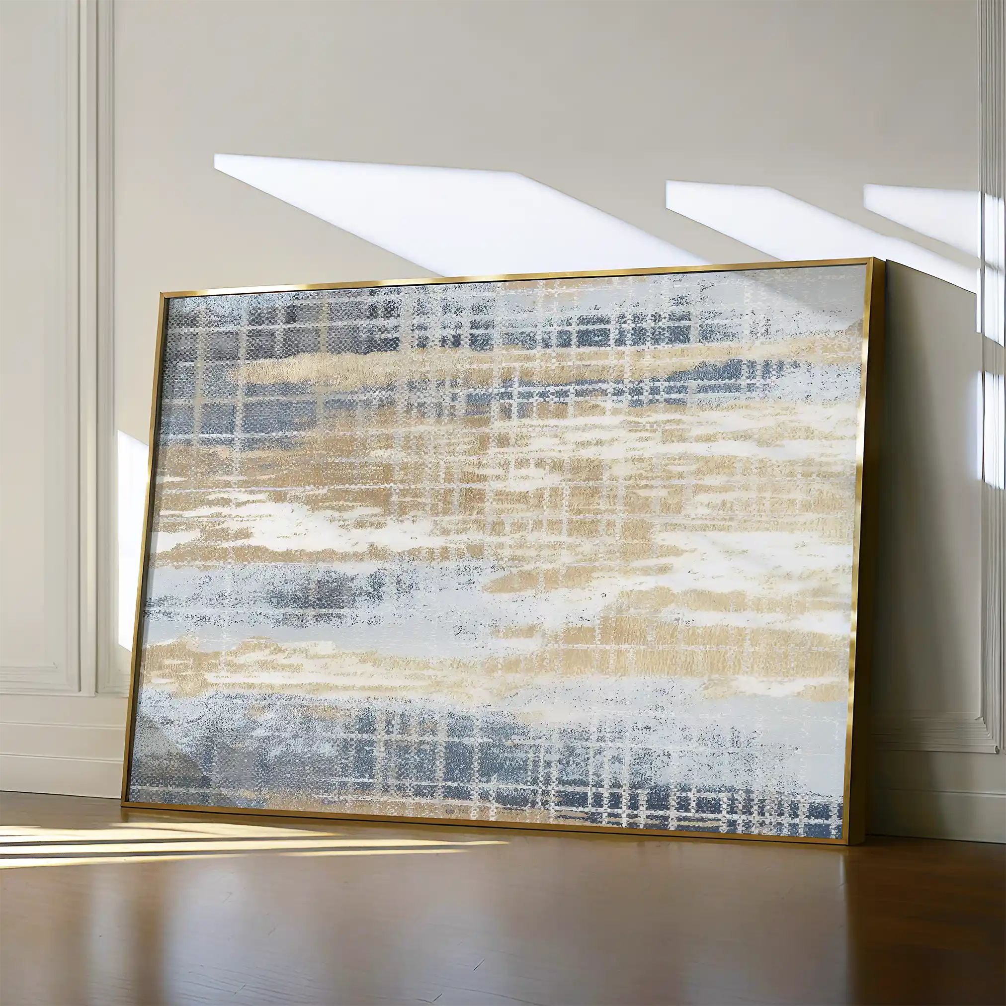 Abstract 177 Canvas Art 60 x 40 cm / Black