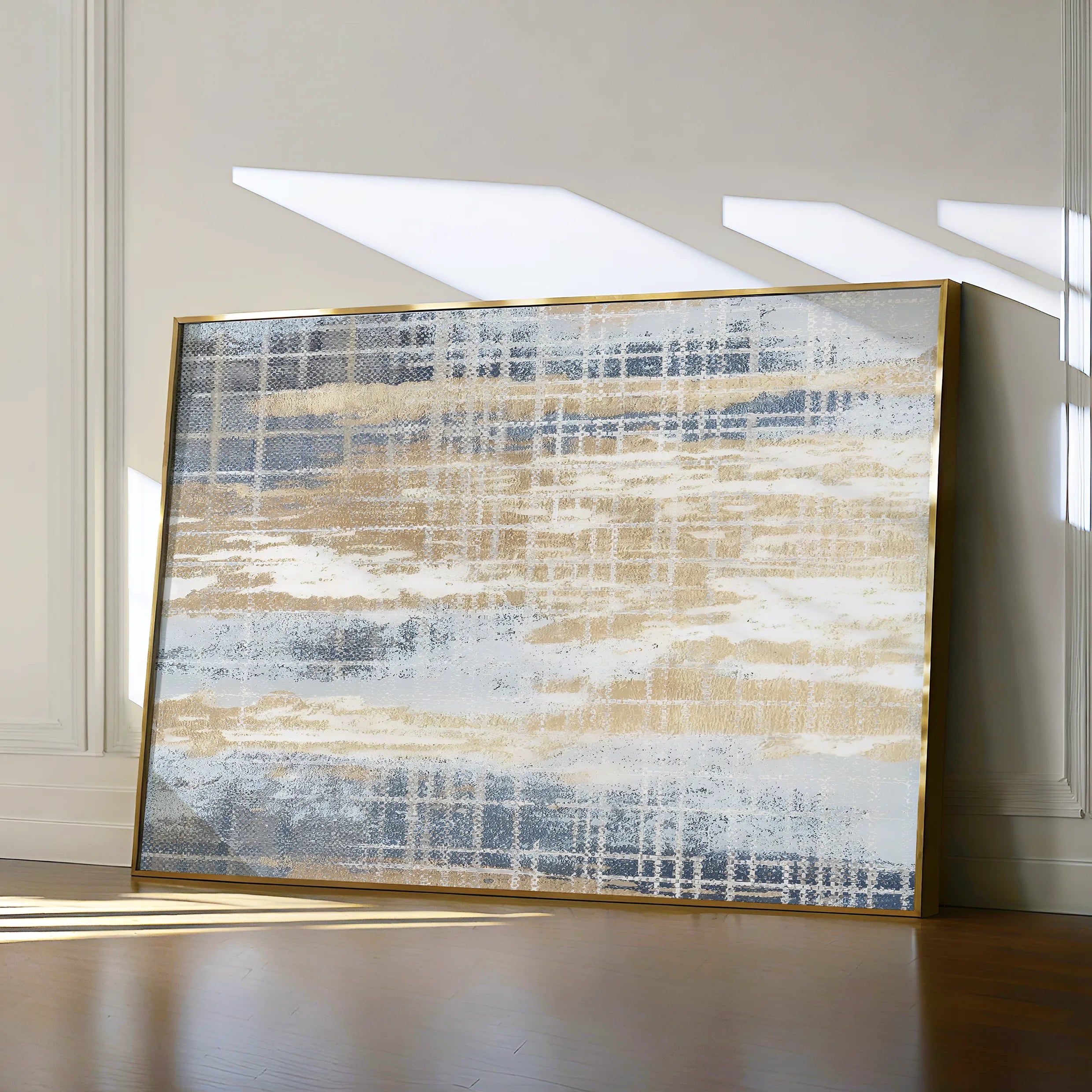 Abstract 177 Canvas Art 60 x 40 cm / Black