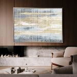 Abstract 177 Canvas Art 60 x 40 cm / Black