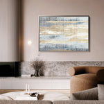 Abstract 177 Canvas Art 60 x 40 cm / Black