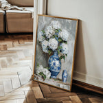 Floral 177 Canvas Art 60 x 40 cm / Black