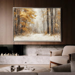 Landscape 177 Canvas Art 60 x 40 cm / Black