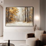 Landscape 177 Canvas Art 60 x 40 cm / Black