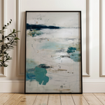 Abstract 1777 Canvas Art 60 x 40 cm / Black