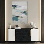 Abstract 1777 Canvas Art 60 x 40 cm / Black