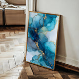 Abstract 1778 Canvas Art 60 x 40 cm / Black