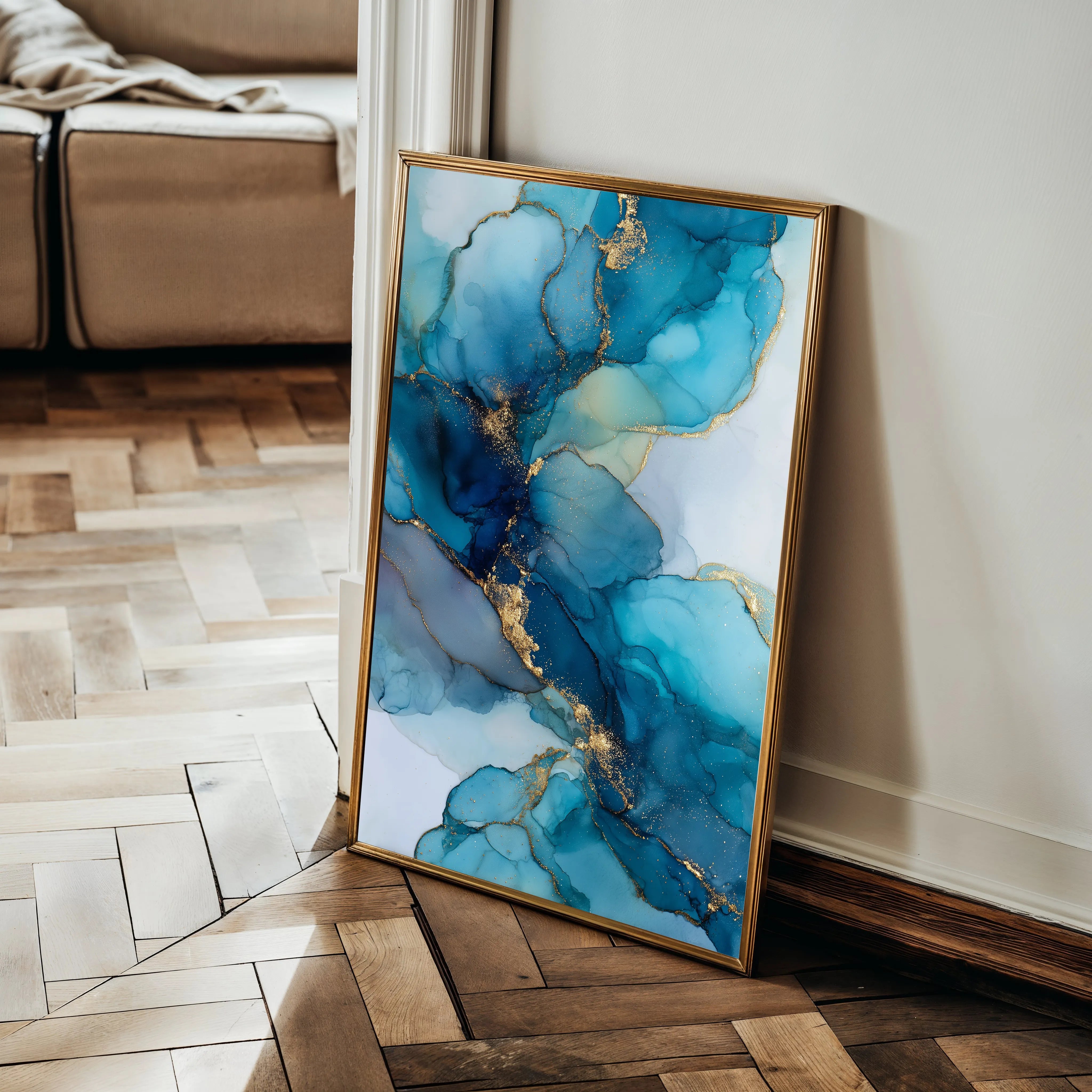 Abstract 1778 Canvas Art 60 x 40 cm / Black