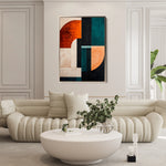 Abstract 1779 Canvas Art 60 x 40 cm / Black
