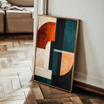 Abstract 1779 Canvas Art 60 x 40 cm / Black