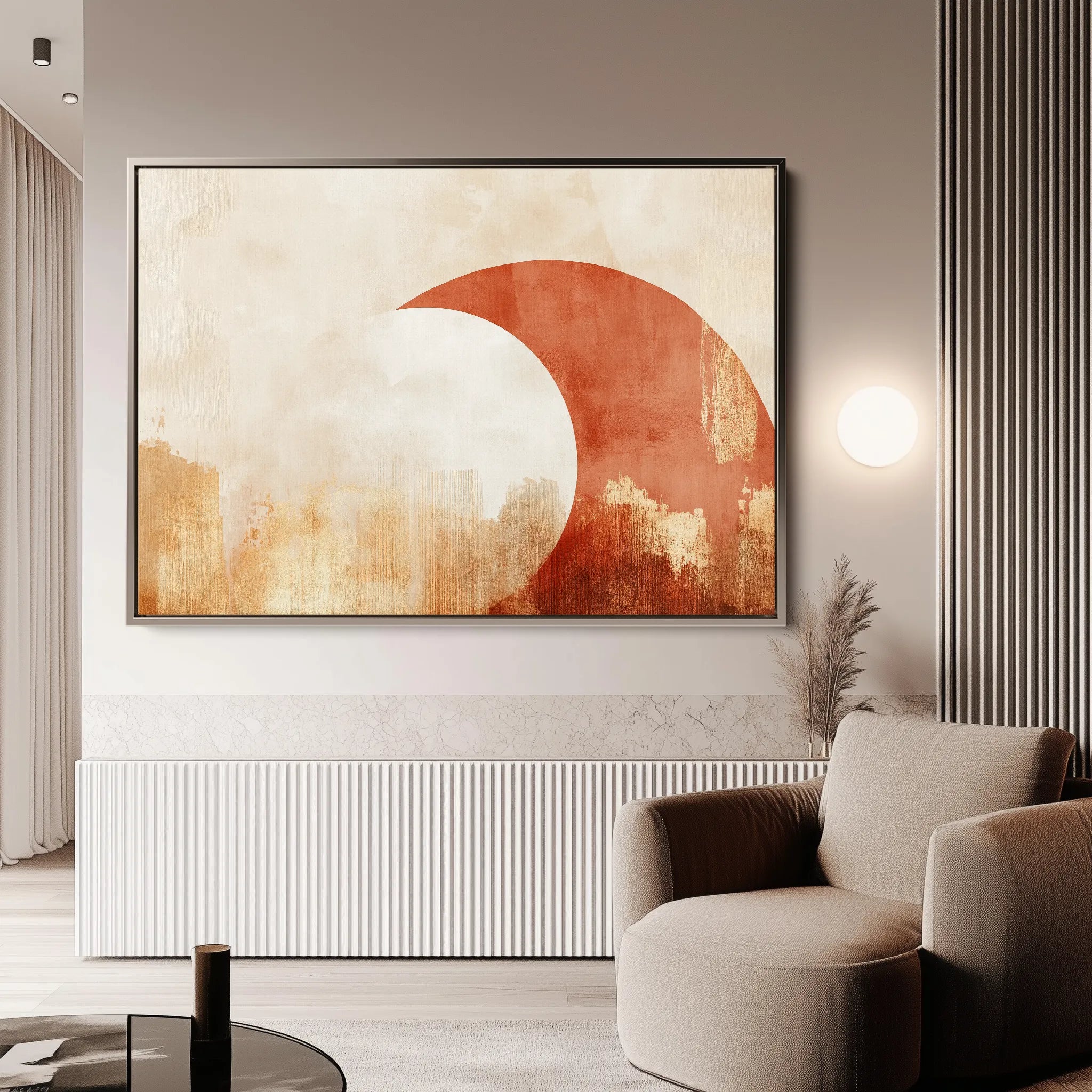 Boho 178 Canvas Art 60 x 40 cm / Black