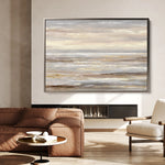 Abstract 1781 Canvas Art 60 x 40 cm / Black